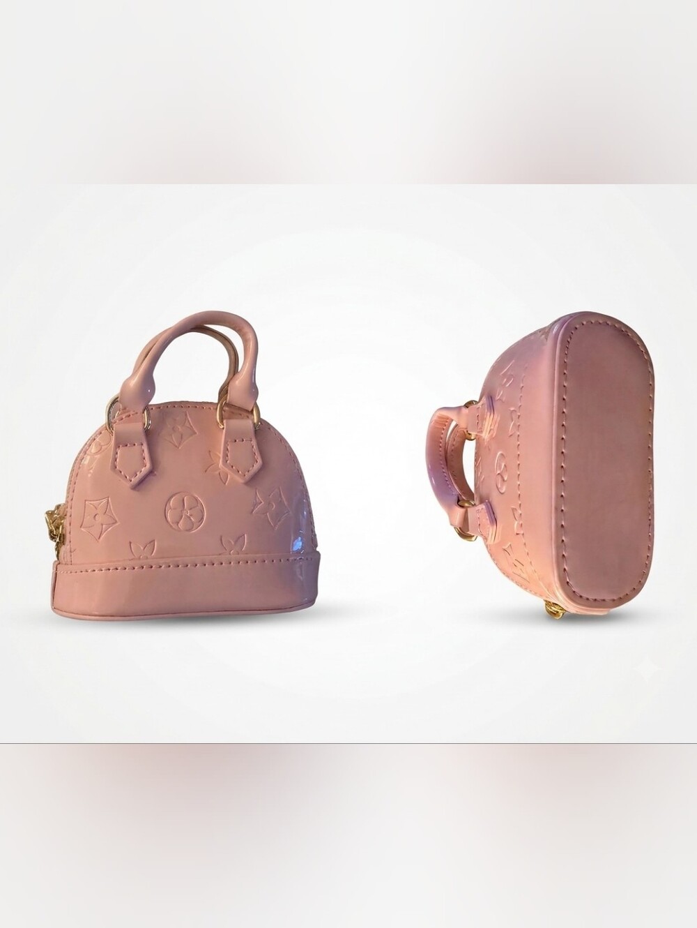 Adorable Pink Bag Charm-NEW!